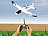 Simulus RC-Drohne MF-100, 4-CH, Autopilot, Kamera, Modellbau Simulus Ferngesteuerte Flugzeuge mit Kameras