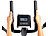 PEARL sports Heimtrainer HT-540, Crosstrainer & Rudergerät im 3er-Set PEARL sports Home Fitnesstudio-Gerätesets