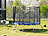 PEARL sports Garten-Trampolin TRN-305 mit Sicherheitsnetz, 305 cm PEARL sports Trampoline