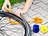 PEARL sports 10er-Set Pannenschutzeinlagen für Fahrradreifen, 19 mm (gelb) PEARL sports 