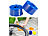 PEARL sports Pannenschutzeinlage für Fahrradreifen, 34 mm (blau) PEARL sports 