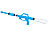PEARL 2er-Set Wasserpistolen mit PET-Flaschen-Anschluss PEARL Wasserpistolen mit PET-Flaschen-Anschlüssen