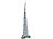 Playtastic 3D-Puzzle Burj Khalifa, das höchste Gebäude der Welt, 92 Puzzle-Teile Playtastic 3D-Puzzles