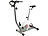PEARL sports Profi-Heimtrainer HT-750, Pulsmesser, 5 kg Schwungmasse PEARL sports Heimtrainer