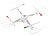 Simulus 4-CH-Quadrocopter GH-4.HD-CAM mit HD-Kamera und farbigen LEDs Simulus 4-Kanal Drohnen mit Kameras