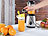 Rosenstein & Söhne 2in1-Vakuum-Mixer mit 3 Stufen, Mahlbecher und 2 Trinkflaschen Rosenstein & Söhne Vakuum-Mixer & Smoothie-Maker