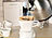 Rosenstein & Söhne Porzellan-Kaffeefilter für Filtertüten der Größe 2, bis 4 Tassen, weiß Rosenstein & Söhne