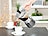 Cucina di Modena Design-Espressokocher, Kanne aus Borosilikat-Glas, 300 ml, 6 Tassen Cucina di Modena Espressokocher