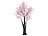 Luminea LED-Deko-Kirschbaum, 384 beleuchtete Blüten, 150 cm, Versandrückläufer Luminea