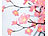 Luminea LED-Deko-Kirschbaum, 384 beleuchtete Blüten, 150 cm, für innen & außen Luminea