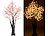 Luminea LED-Deko-Kirschbaum, 384 beleuchtete Blüten, 150 cm, Versandrückläufer Luminea
