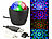 Lunartec 3er-Set Mini-RGB-Disco-Licht, Akustik-Sensor, USB- & iPhone-Anschluss Lunartec