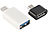 Lunartec Mini-Disco-Licht, RGB-LED, Akustik-Sensor, für USB- & iPhone-Anschluss Lunartec RGB-Disco-Lichter für USB- & Lightning-Anschlüsse