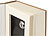 Xcase Stahl-Tresor in Buchform, getarnt als Reiseführer, echte Buchseiten Xcase Buchsafes mit echten Papierseiten