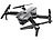 Simulus Faltbarer GPS-Quadrocopter mit Brushless-Motor, 4K-Cam, WLAN und App Simulus Faltbare GPS-WLAN-Quadrokopter mit 4K-Kamera