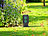 Royal Gardineer 2er-Set spritzwassergeschützte 4-fach-Steckdosen-Säule für den Garten Royal Gardineer Säulen-Gartensteckdosen