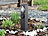 Royal Gardineer 2-fach-Outdoor-Steckdosen-Säule mit Zeitschaltuhr, IP44, schwarz Royal Gardineer Säulen-Gartensteckdosen mit Zeitschaltuhr