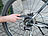 AGT Fahrrad-Kettenreiniger mit Bürste und Zahnkranzkratzer AGT Fahrradketten-Reinigungsgeräte