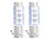 Lunartec 2er-Set stromsparende LED-Nachtlichter für die Steckdose Lunartec LED-Steckdosen-Nachtlichter