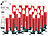Lunartec FUNK-Weihnachtsbaum-LED-Kerzen mit Fernbedienung, 30er-Set, rot Lunartec Kabellose LED-Weihnachtsbaumkerzen mit Fernbedienung