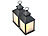 Lunartec 2er Pack LED-Laterne mit realistischem Flammenspiel und Timer Lunartec LED-Laternen mit Flammenspiel