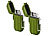 PEARL 2er Set Elektronisches Feuerzeug mit doppeltem Lichtbogen, Akku, IP56 PEARL