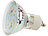 Luminea LED-Spotlight, Glasgehäuse, GU10, 2,5W, 230V, 300 lm, warmweiß,4er-Set Luminea LED-Spots GU10 (warmweiß)