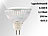 Luminea LED-Spotlight mit Glasgehäuse, GU5.3, 3 W, 12 V, 250 lm, weiß, 4er-Set Luminea LED-Spot GU5.3 (tageslichtweiß)