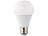 Luminea LED-Lampe E27, A+, 12 W, dimmbar, tageslichtweiß 6400 K, 1.055 lm Luminea LED-Tropfen E27 (tageslichtweiß, dimmbar)
