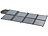 revolt Faltbares Solarpanel, USB-Laderegler, 8 monokrist. Solarzellen, 100 W revolt Mobile Solarpanels & Solar-USB-Laderegler