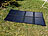 revolt Faltbares Solarpanel, USB-Laderegler, 8 monokrist. Solarzellen, 100 W revolt