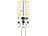 Luminea LED-Stiftsockel mit Silikon-Hülle, G4, 3 Watt, 200 Lumen, warmweiß Luminea LED-Stifte G4 (warmweiß)