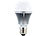 Luminea Farbwechselnde LED-Lampe (RGB-LED) mit Fernbedienung, E27 Luminea 