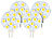 Luminea High-Power G4-LED-Stiftsockel, SMD5050-LEDs, 1,8 W, warmweiß, 4er-Set Luminea LED-Stifte G4 (warmweiß)
