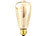 Schmuck Glühbirne: Luminea Vintage-Schmucklampe, konisch, mit spiralförmigem Glühdraht