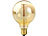 Luminea Vintage-Schmucklampe in Globe-Form, gitterförmiger Glühdraht, E27 Luminea Kohle-Filament-Tropfen E27 (warmweiß)