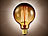 Luminea Vintage-Schmucklampe in Globe-Form, gitterförmiger Glühdraht, E27 Luminea Kohle-Filament-Tropfen E27 (warmweiß)