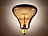 Luminea Vintage-Schmucklampe, Kolben, mit gitterförmigem Glühdraht Luminea Kohle-Filament-Tropfen E27 (warmweiß)
