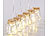 Lunartec LED-Silberdraht mit 18 LEDs in 6 Deko-Gläsern, batteriebetrieben Lunartec LED-Dekogläser-Lichterketten