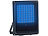 Luminea 2er-Set Solar-LED-Fluter für außen, RGBW, 30 W, Fernbedienung, Timer Luminea Wetterfeste Solar-LED-Fluter mit Dämmerungs-Sensor (RGBW)