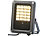 Luminea Solar-LED-Fluter für außen, RGBW, 10 Watt, mit Fernbedienung & Timer Luminea Wetterfeste Solar-LED-Fluter mit Dämmerungs-Sensor (RGBW)