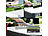 Royal Gardineer Hand-Waschbürste und -Besen-Set für Gartenschlauch-Klick-Anschluss Royal Gardineer 2in1-Hand-Waschbürsten mit Gartenschlauch-Klick-Anschluss