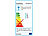 Luminea Wetterfester RGB-Fluter mit SMD-LEDs, Fernbedienung, 4.000 lm, 50 Watt Luminea Wetterfeste LED-Fluter (RGB)