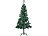 infactory Künstlicher Weihnachtsbaum mit 310 Spitzen und Ständer, 150 cm, grün infactory 