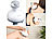 newgen medicals Deluxe-3D-Kopf- & Körper-Massagegerät mit Akku-Betrieb & Ladestation newgen medicals Akku-Massagegeräte