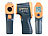 AGT Profi-Infrarot-Thermometer mit Laser, -50 bis +600 °C, LCD, Bluetooth AGT Infrarot-Thermometer mit Laser und Bluetoooth