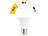 Luminea 4er-Set LED-Lampen, 3 Helligkeitsstufen, 14 W, 1400 lm, E27, warmweiß Luminea LED-Lampen E27 mit 3 Helligkeitsstufen warmweiß