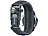Semptec Urban Survival Technology 5in1-Armbanduhr mit Paracordband, Feuerstahl, Kompass, Notfallpfeife Semptec Urban Survival Technology