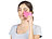 Sichler Beauty Elektrische 3-Zonen-Gesichtsreinigungs-Bürste aus Silikon, Akku, IPX5 Sichler Beauty Elektrische Gesichtsreinigungsbürsten