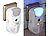 Exbuster 2er-Set Ultraschall-Schädlingsvertreiber, PIR-Nachtlicht, Luftreiniger Exbuster Ultraschall-Schädlings-Vertreiber mit Nachtlicht und Luftreiniger